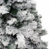 Arbol De Navidad Nevado 180 cm. 758 Ramas. Hojas De Pvc Con Nieve Artifical