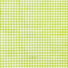 Mantel Hule Rectangular Cuadros Verde Lima. Impermeable Antimanchas PVC 140 cm x 20 metros. Rollo Recortable Interior y Exterior