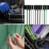Brida Nylon 100%. Color Verde 3,6 x 140 mm. Bolsa 100 Unidades. Abrazadera Plastico, Organizador Cables, Alta Resistencia